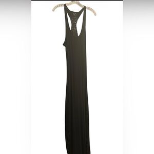 Superdry crochet  Back Maxi Dress Size Small